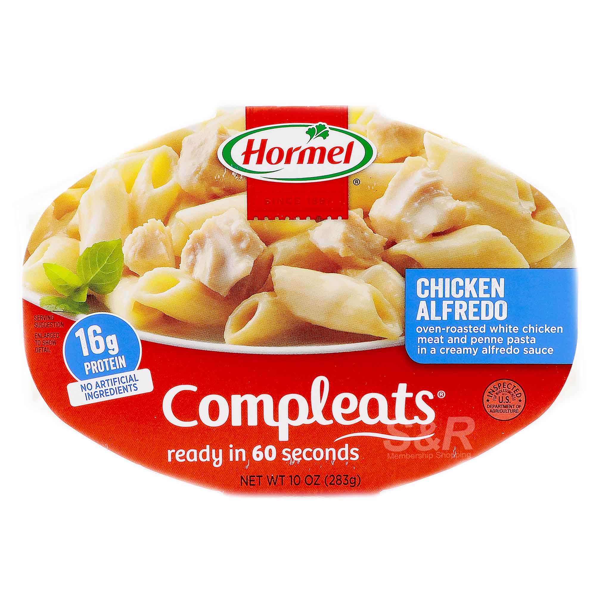 Hormel Compleats Chicken Alfredo 283g Hormel Compleats Chicken Alfredo 283g